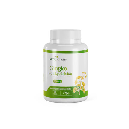 VitaSanum® - Gingko (Ginkgo biloba) 500 mg 60 Kapseln