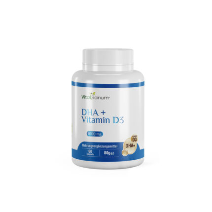 VitaSanum® - DHA + Vitamin D3 1000 mg 60 Kapseln