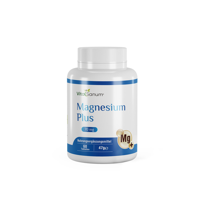 VitaSanum®- Magnesium Plus 70 mg 60 Tabletten VitaSanum®- Magnesium Plus 70 mg 60 Tabletten